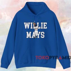 San Francisco Giants Willie Mays Shirt 2 San Francisco Giants Willie Mays Shirt Blue Hoodie