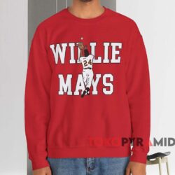 San Francisco Giants Willie Mays Shirt 3 San Francisco Giants Willie Mays Shirt Red Sweatshirt