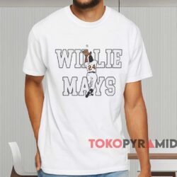 San Francisco Giants Willie Mays Shirt White T shirt