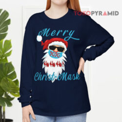 Santa Claus Ho Ho Ho Merry Christ mask Long sleeved