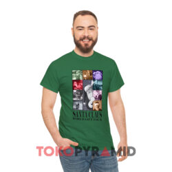Santa Claus World Gift Tour Green T shirt