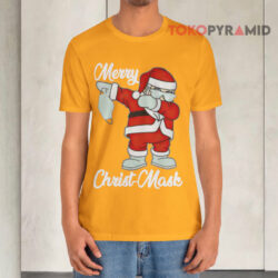 Santa Dabbing Merry Christ-Mask Sweatshirt 2 Santa Dabbing Merry Christ mask T shirt