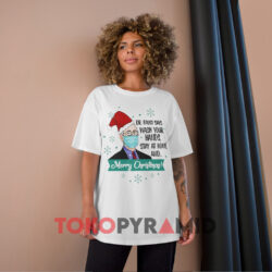 Santa Dr Fauci Merry Christmas White T shirt