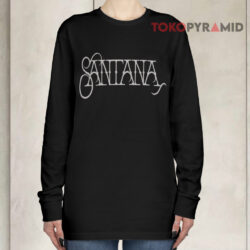 Santana Logo Rock N Roll Vintage Long sleeved