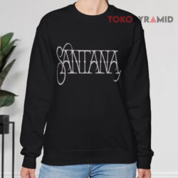 Santana Logo Rock N Roll Vintage Sweatshirt