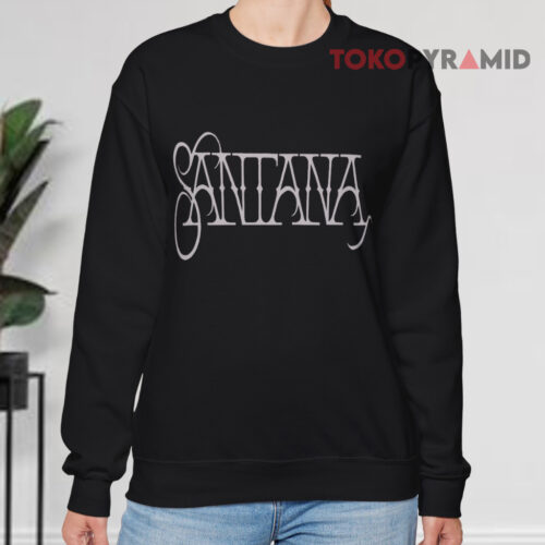 Santana Logo Rock N Roll Vintage Sweatshirt