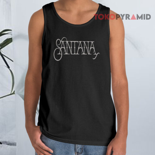 Santana Logo Rock N Roll Vintage Tank Top