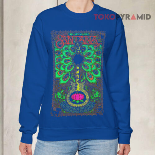 Santana Lotus Guitar Sweatshirt