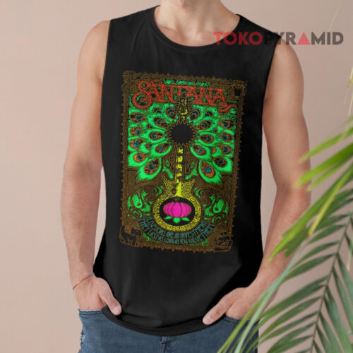Santana Lotus Guitar Tank Top