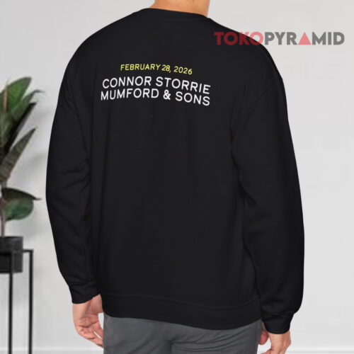 Saturday Night Live 51 Concert Shirt Connor Storrie Mumford & Sons Sweatshirt Back