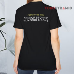 Saturday Night Live 51 Concert Shirt Connor Storrie Mumford & Sons T shirt Back