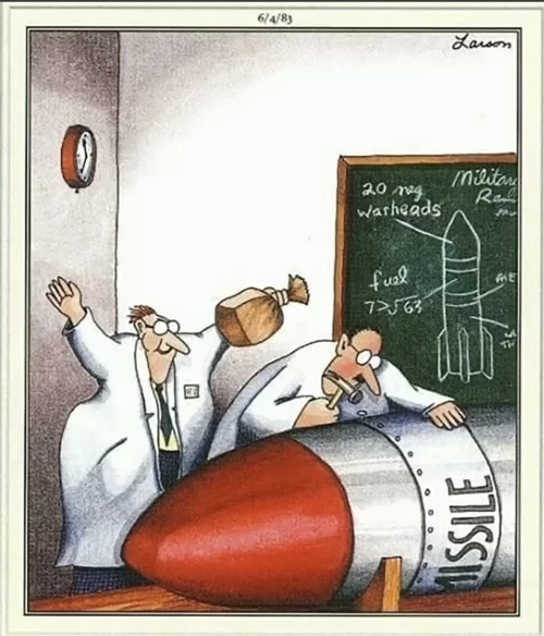 Scientist Prank - Top 10 The Far Side Comics Destined for Comedy Hall of Fame - TokoPyramid