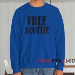 Scottie Scheffler Free Scottie Shirt 4 Scottie Scheffler Free Scottie Shirt Blue Sweatshirt