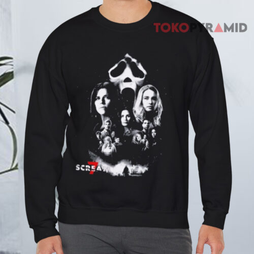 Scream 7 30th Anniversary Of Scream Kill Tour 2026 Sweatshirt Front Scream 7 30th Anniversary Of Scream Kill Tour 2026 Sweatshirt Front