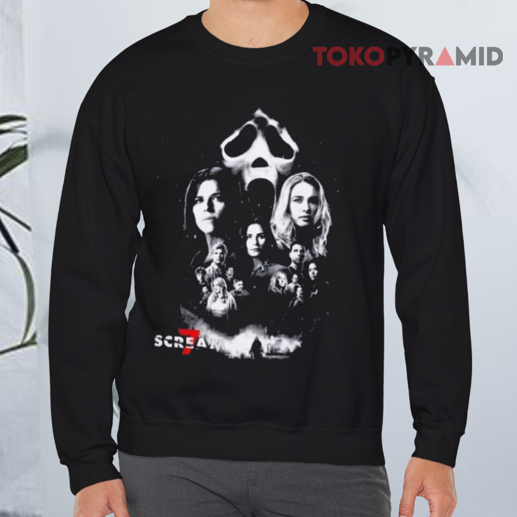 Scream 7 30th Anniversary Of Scream Kill Tour 2026 Sweatshirt Front Scream 7 30th Anniversary Of Scream Kill Tour 2026 Sweatshirt Front