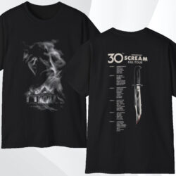 Scream 7 30th Anniversary Of Scream Kill Tour T shirt