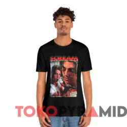 Scream Movie Billy Loomis Skeet Ulrich T shirt Black T shirt