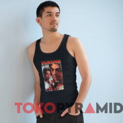 Scream Movie Billy Loomis Skeet Ulrich T-shirt 4 Scream Movie Billy Loomis Skeet Ulrich T shirt Black TankTop