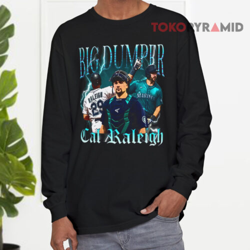 Seattle Cal Raleigh Big Dumper Vintage Long sleeved Seattle Cal Raleigh Big Dumper Vintage Long sleeved