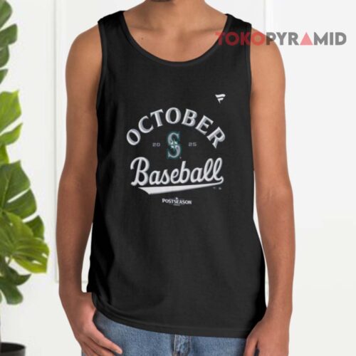 Seattle Mariners 2025 Mlb Postseason Tank Top Seattle Mariners 2025 Mlb Postseason Tank Top