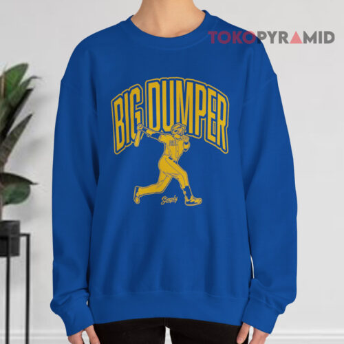 Seattle Mariners Cal Raleigh Big Dumper Moonshot Sweatshirt Seattle Mariners Cal Raleigh Big Dumper Moonshot Sweatshirt