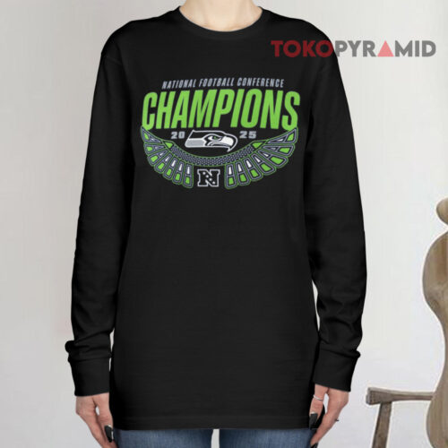 Seattle Seahawks 2025 Nfc Champions Hometown Long sleeved