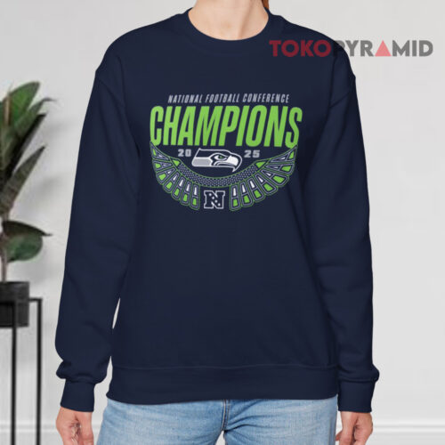 Seattle Seahawks 2025 Nfc Champions Hometown Sweatshirt