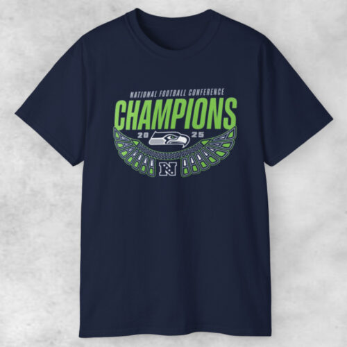 Seattle Seahawks 2025 Nfc Champions Hometown T shirt