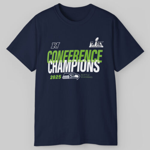 Seattle Seahawks 2025 Nfc Conference Champions T shirt Seattle Seahawks 2025 Nfc Conference Champions T shirt