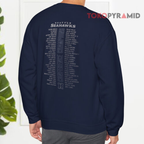 Seattle Seahawks 2026 Nfc Champions Sweatshirt Back