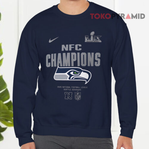 Seattle Seahawks 2026 Nfc Champions Sweatshirt Front