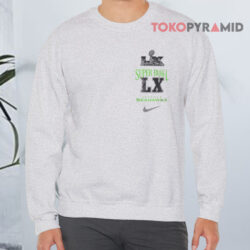 Seattle Seahawks Emerald City Football Super Bowl Lx Champions Sweatshirt Front