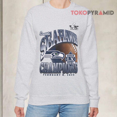Seattle Seahawks Historic Win Super Bowl Champions Sweatshirt