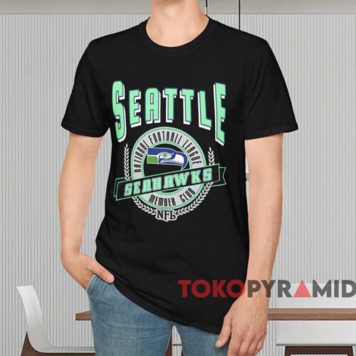 Seattle Seahawks Nfl Member Club Shirt Black T shirt