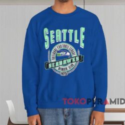 Seattle Seahawks Nfl Member Club Shirt Blue Sweatshirt
