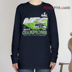 Seattle Seahawks Quick Pass 2025 Nfc Champions Long sleeved