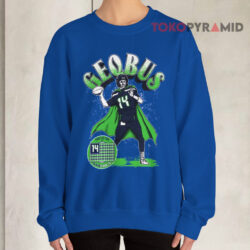 Seattle Seahawks Sam Darnold Geqbus Blue Sweatshirt