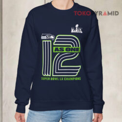 Seattle Seahawks Super Bowl Lx Champions Hometown On Top Sweatshirt