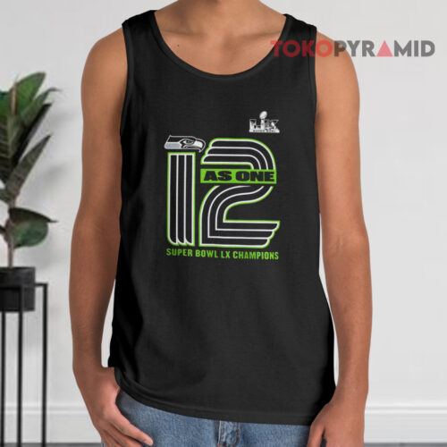 Seattle Seahawks Super Bowl Lx Champions Hometown On Top Tank Top