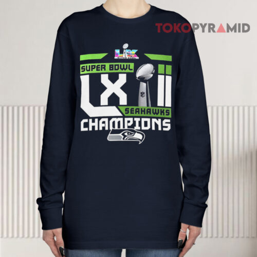 Seattle Seahawks Super Bowl Lx Champions We Are 12 Long sleeved