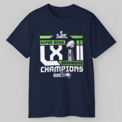 Seattle Seahawks Super Bowl Lx Champions We Are 12 T shirt
