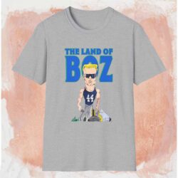 Seattle Seahawks The Land Of Boz Shirt Grey T shirt