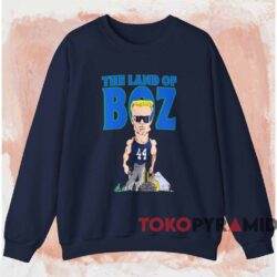 Seattle Seahawks The Land Of Boz Shirt 4 Seattle Seahawks The Land Of Boz Shirt Navy Sweatshirt