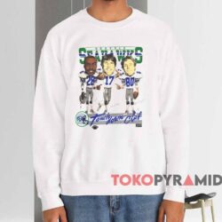 Seattle Seahawks Touchdown Club Shirt White Sweatshirt