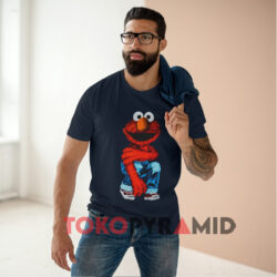 Sesame Street Elmo In Jeans Navy T shirt