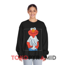 Sesame Street Elmo Wear Tommy Hilfiger Shirt 3 Sesame Street Elmo Wear Tommy Hilfiger Black Sweatshirt