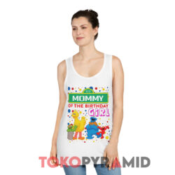 Sesame Street Mommy Of The Birthday Girl Shirt 2 Sesame Street Mommy Of The Birthday Girl White Tank Top