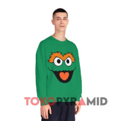 Sesame Street Oscar The Grouch Shirt 3 Sesame Street Oscar The Grouch Green Sweatshirt