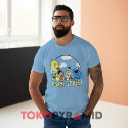 Sesame Street Sesame Group Shirt 1 Sesame Street Sesame Group Blue T shirt