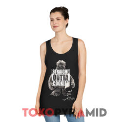 Sesame Street Straight Outta Cookies Shirt 2 Sesame Street Straight Outta Cookies Black Tank Top